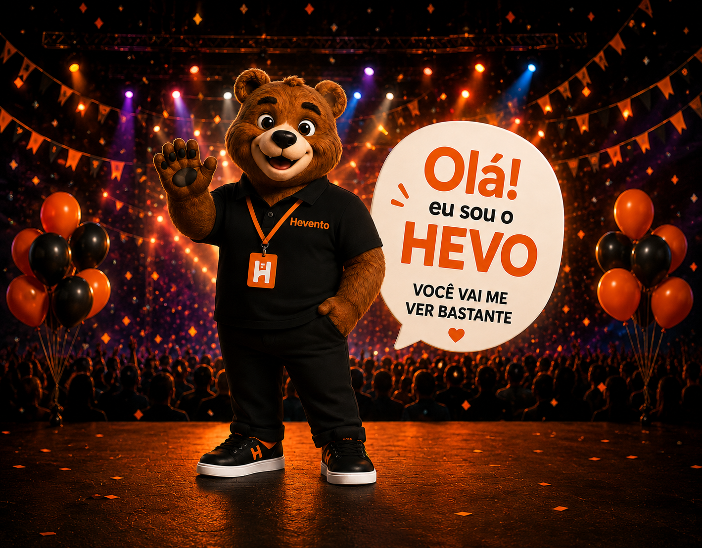 Olá! Eu sou o HEVO